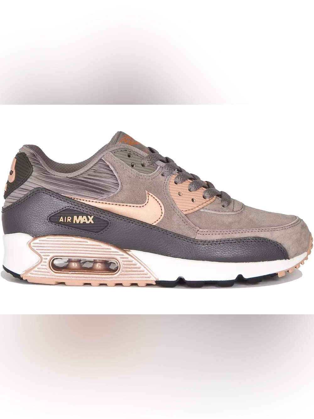 Nike Air Max 90 Leather
Iron Metallic Red Bronze